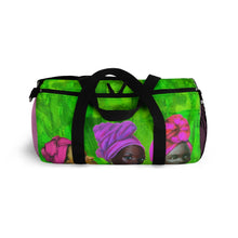 Load image into Gallery viewer, Pink and Green Sisterhood Duffel Bag