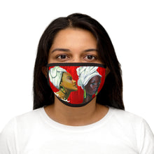 Load image into Gallery viewer, Red and White Sisterhood  Mixed-Fabric Face Mask