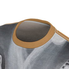 Load image into Gallery viewer, Guitar Man Gold Unisex AOP Cut & Sew Tee