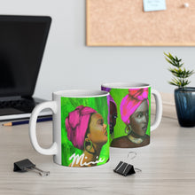Load image into Gallery viewer, Pink and Green Mug
