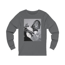 Load image into Gallery viewer, Louie Arstrong Unisex Jersey Long Sleeve Tee
