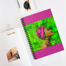 Load image into Gallery viewer, Pink and Green 1 Notebook