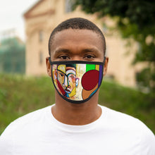 Load image into Gallery viewer, He's the Man Face Mixed-Fabric Face Mask