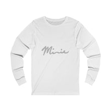 Load image into Gallery viewer, Minnie Logo Unisex Jersey Long Sleeve Tee