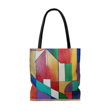 Load image into Gallery viewer, Abstract House Tote Bag
