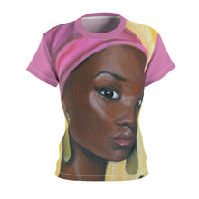 Load image into Gallery viewer, Pink Beauty Women's AOP Cut & Sew Tee