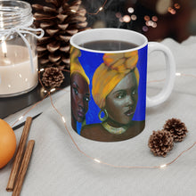 Load image into Gallery viewer, Blue and Gold Mug