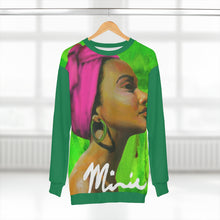 Load image into Gallery viewer, Pink and Green AOP Unisex Sweatshirt
