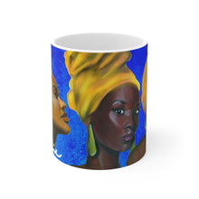 Load image into Gallery viewer, Blue and Gold Mug