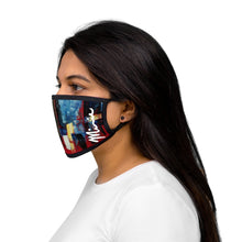 Load image into Gallery viewer, Abstract Minnie Signature Mixed-Fabric Face Mask
