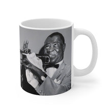 Load image into Gallery viewer, Louie Armstrong Ceramic Mug
