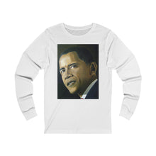 Load image into Gallery viewer, Obama Unisex Jersey Long Sleeve Tee
