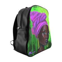 Load image into Gallery viewer, Pink and Green 2 Backpack
