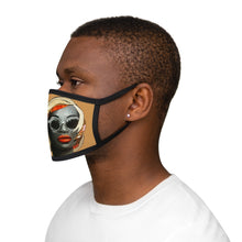 Load image into Gallery viewer, Diva  Mixed-Fabric Face Mask
