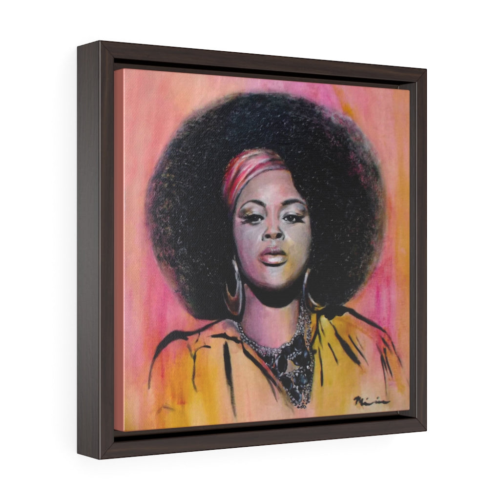 Jilly from Philly Framed Premium Gallery Wrap Canvas