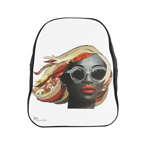 Diva White Backpack