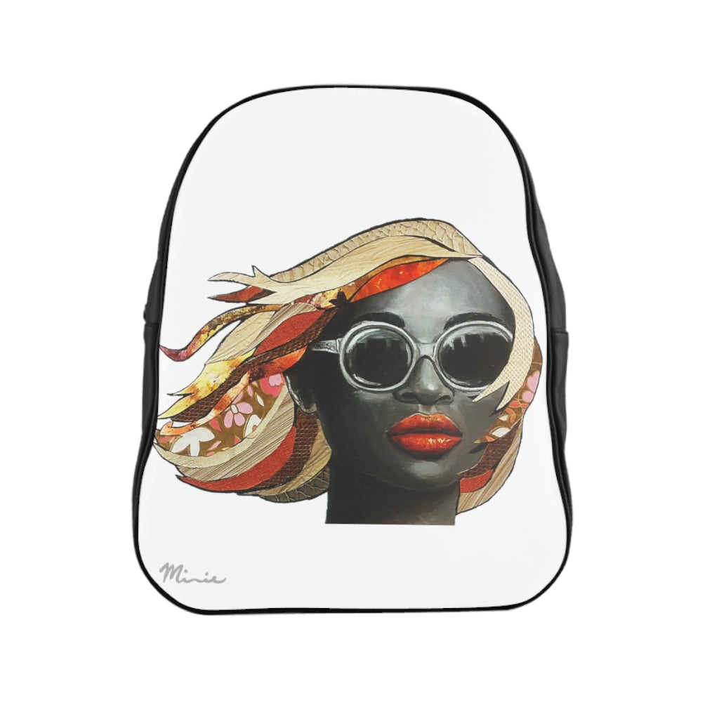 Diva White Backpack