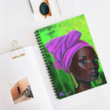 Load image into Gallery viewer, Pink and Green 2 Notebook
