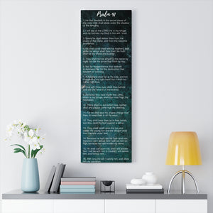 Psalm 91 Canvas Gallery Wraps