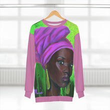 Load image into Gallery viewer, Pink and Green 3 AOP Unisex Sweatshirt

