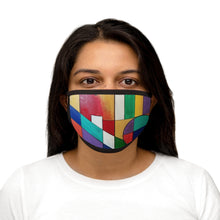 Load image into Gallery viewer, Abstract colors Mixed-Fabric Face Mask
