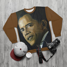 Load image into Gallery viewer, Obama AOP Unisex Sweatshirt
