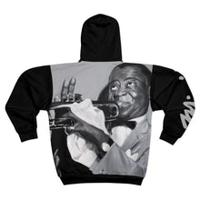 Load image into Gallery viewer, Louie Armstrong Unisex Zip Hoodie
