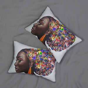 Afro Puff -  Lumbar Pillow
