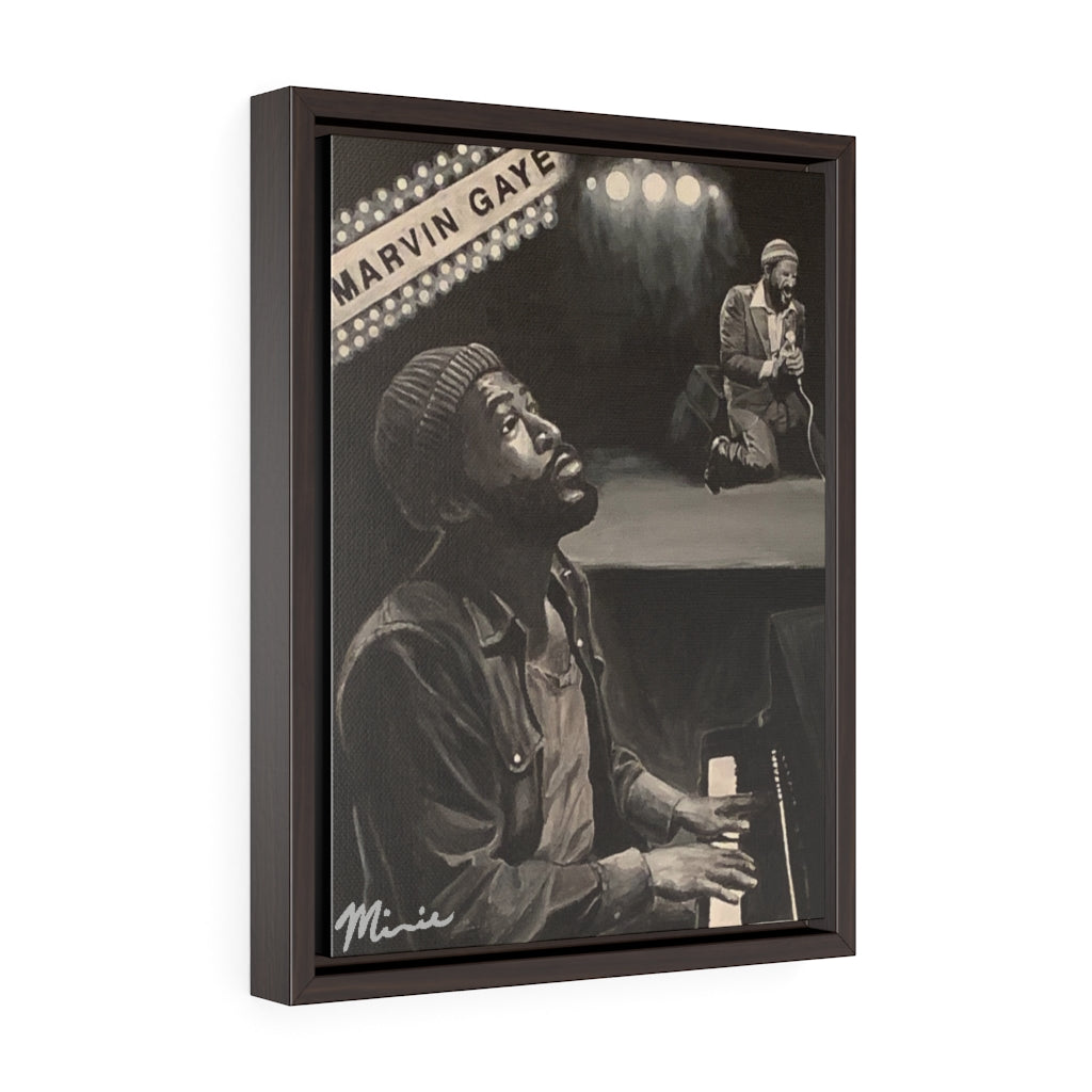 Marvin Vertical Framed Premium Gallery Wrap Canvas