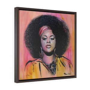 Jilly from Philly Framed Premium Gallery Wrap Canvas