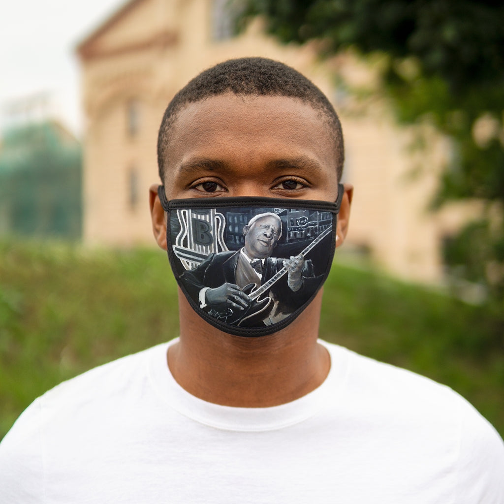 B.B. King Mixed-Fabric Face Mask