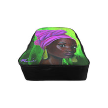 Load image into Gallery viewer, Pink and Green 2 Backpack
