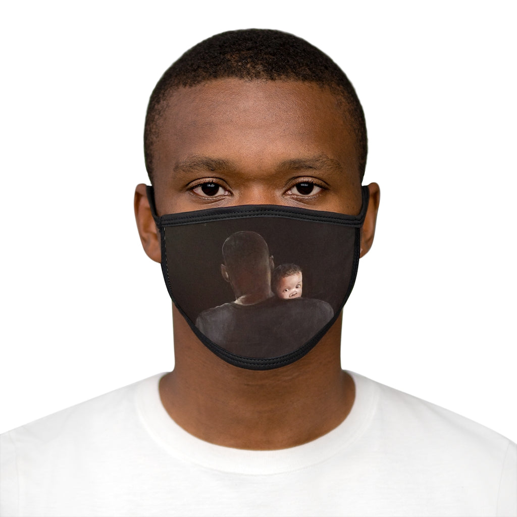 Daddy Protector Mixed-Fabric Face Mask