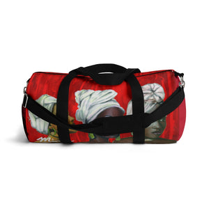 Red and White Sisterhood Duffel Bag