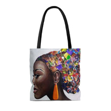 Load image into Gallery viewer, Afro -Puff Tote Bag
