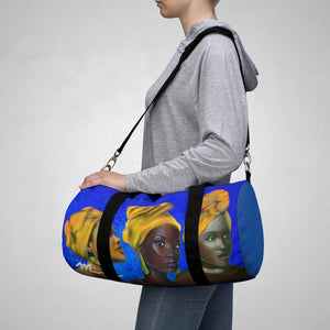 Blue and Gold Sisterhood Duffel Bag