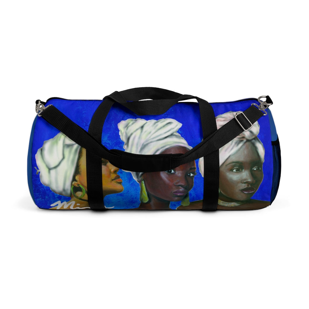 Blue and White Sisterhood Duffel Bag