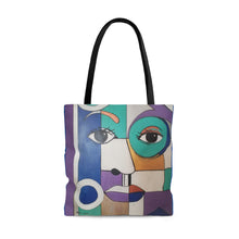 Load image into Gallery viewer, Lady Blue Tote Bag
